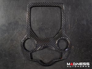 Alfa Romeo Giulia Central Console Trim - Carbon Fiber - Center Tunnel Trim - Pre '20 - Feroce Carbon